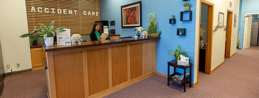 Chiropractor Beaverton Clinic Reception